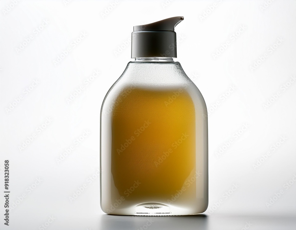 Amber Glass Bottle with Black Cap Amber Glass Bottle with Black Cap