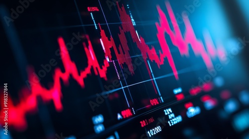 Bonds Displayed Amidst Fluctuating Risk Signals on Trading Monitors