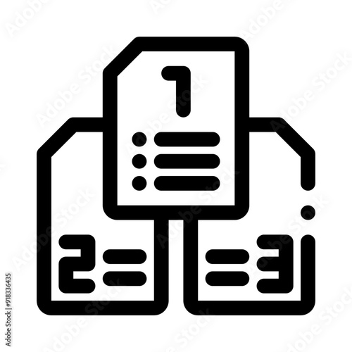version line icon