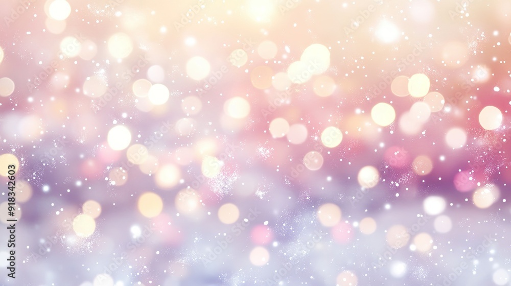 Abstract Purple and Gold Bokeh Background with White Specks Abstract Purple and Gold Bokeh Background with White Specks
