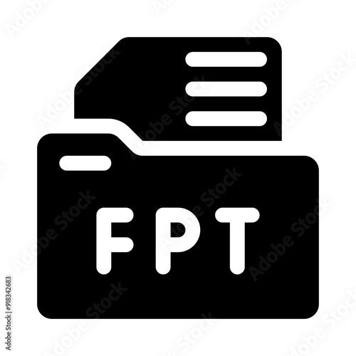 FTP glyph icon