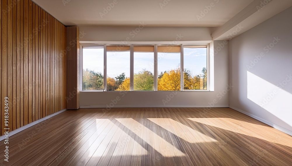 Fototapeta premium Empty room with window
