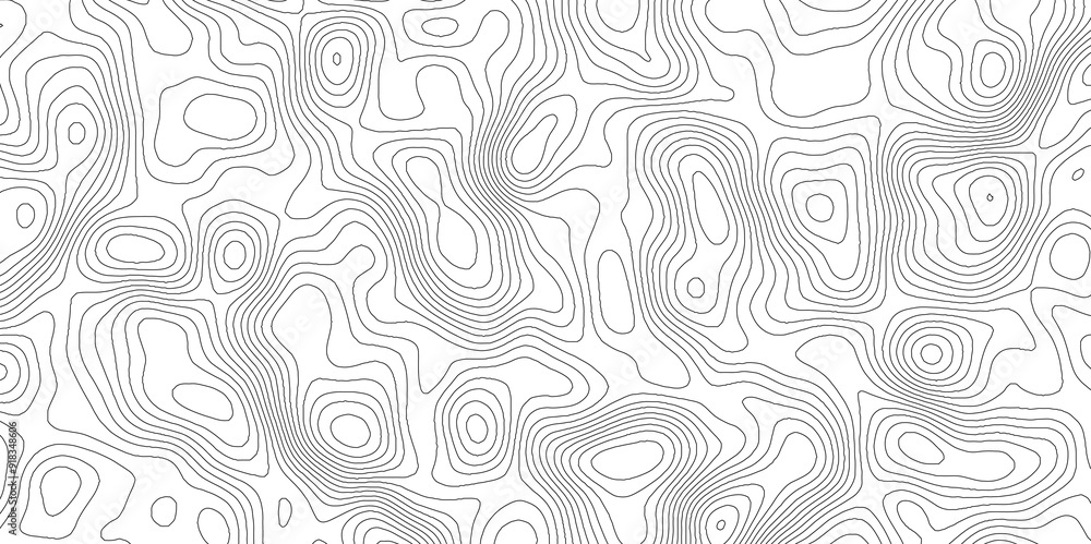 Topographic map background geographic line map with elevation assignments. Modern design with White background with topographic wavy pattern design.paper texture Imitation of a geographical map shades Topographic map background geographic line map with elevation assignments. Modern design with White background with topographic wavy pattern design.paper texture Imitation of a geographical map shades