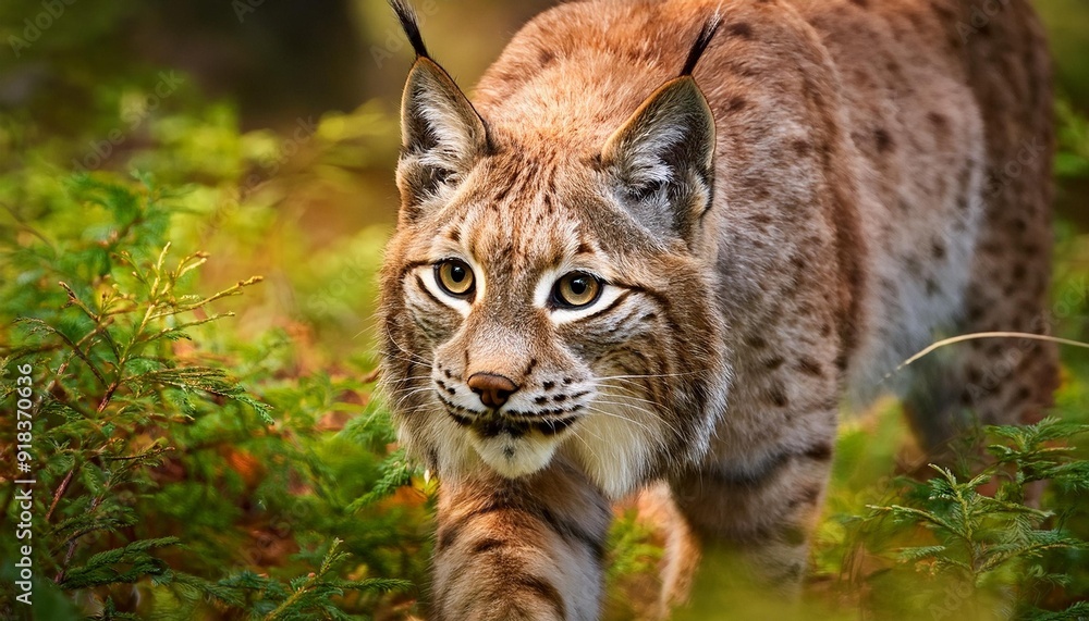 lynx in the woods lynx in the woods
