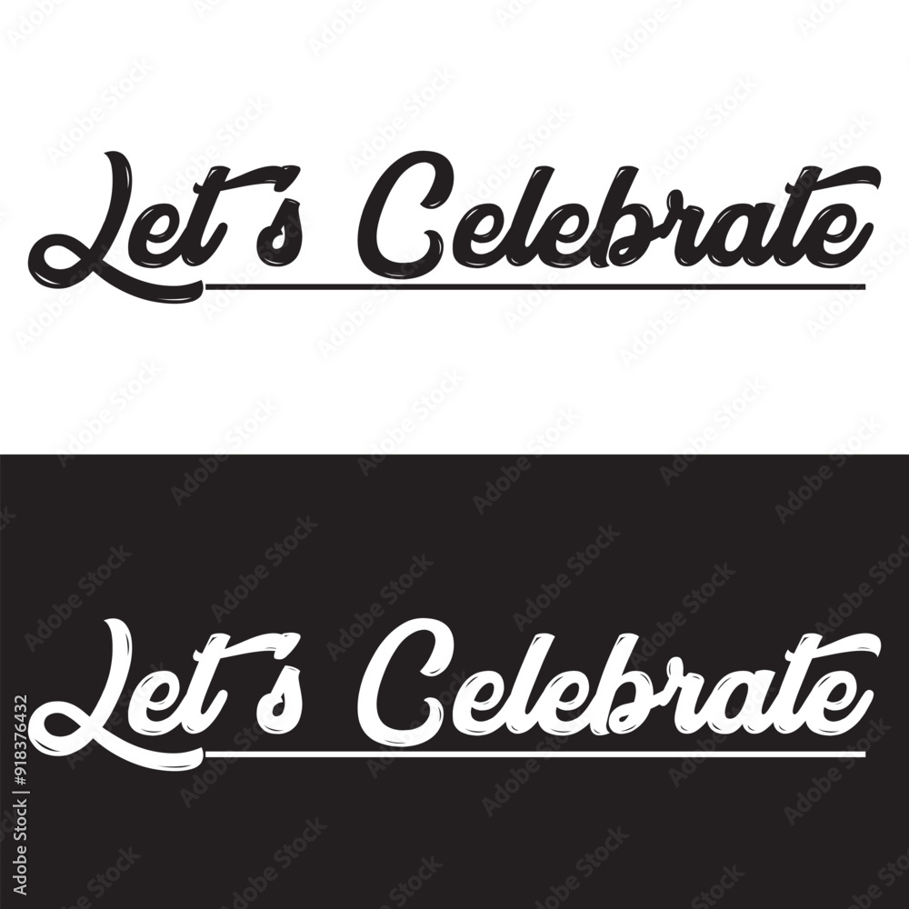 Let’s celebrate hand lettering, custom typography, black and white ink ...