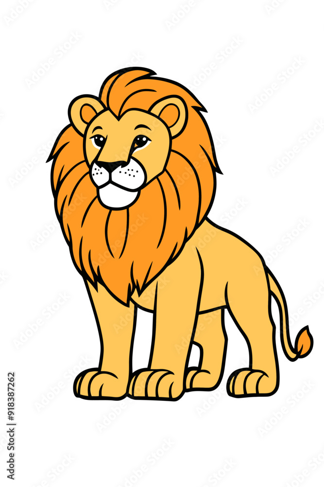 Obraz premium Animal Coloring Book 