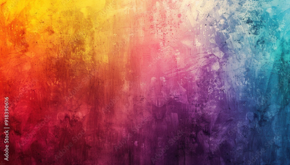 Colorful abstract background featuring a gradient from red to yellow with hints of purple and blue Colorful abstract background featuring a gradient from red to yellow with hints of purple and blue