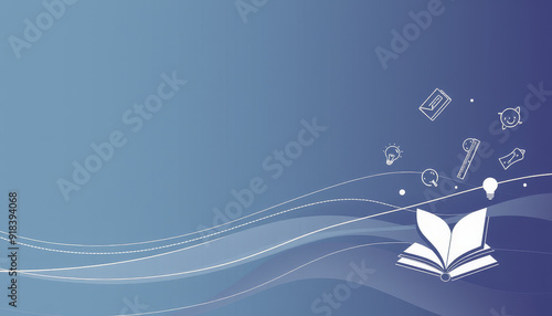 background with butterflies
