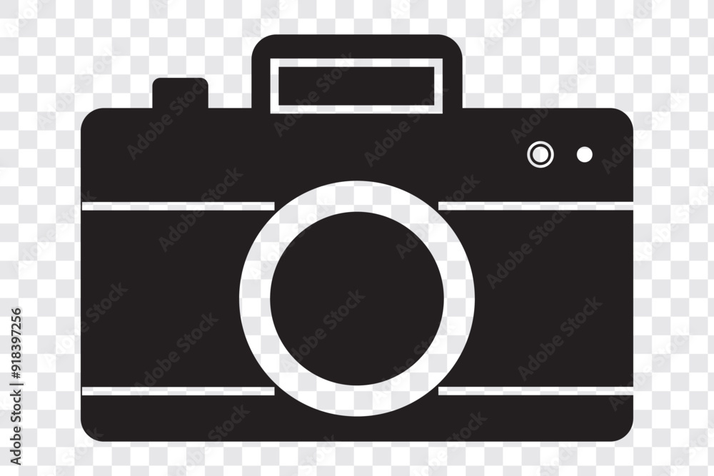 digital camera icon. Camera icon set on transparent background. Vector illustration in trendy flat style. EPS 10. digital camera icon. Camera icon set on transparent background. Vector illustration in trendy flat style. EPS 10.