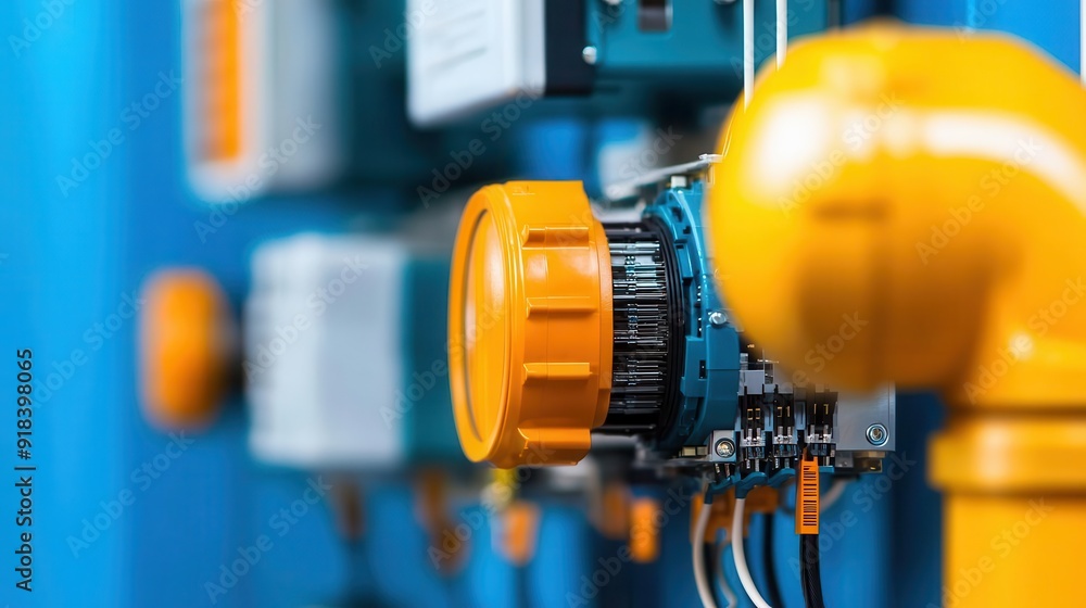 Blueprint of a hospital electrical system, critical circuits and backup generators detailed Blueprint of a hospital electrical system, critical circuits and backup generators detailed