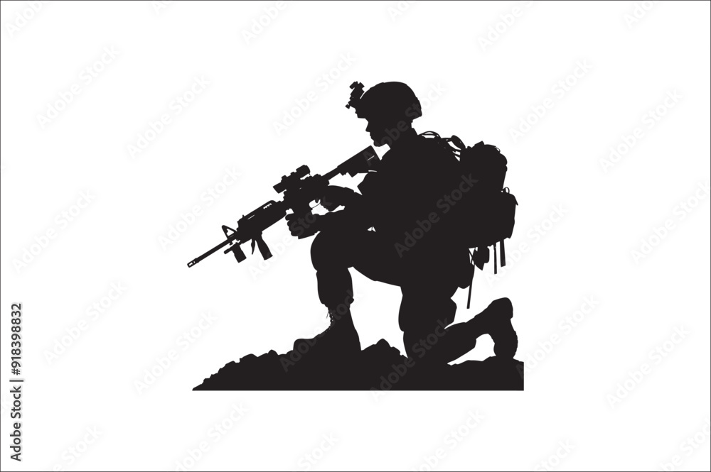 Silhouettes of Army Combat Soldiers, soldiers Vector bundle, Silhouette, Veteran Soldier vector. Silhouettes of Army Combat Soldiers, soldiers Vector bundle, Silhouette, Veteran Soldier vector.