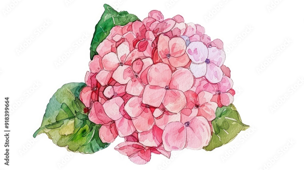 pink hydrangea pink hydrangea