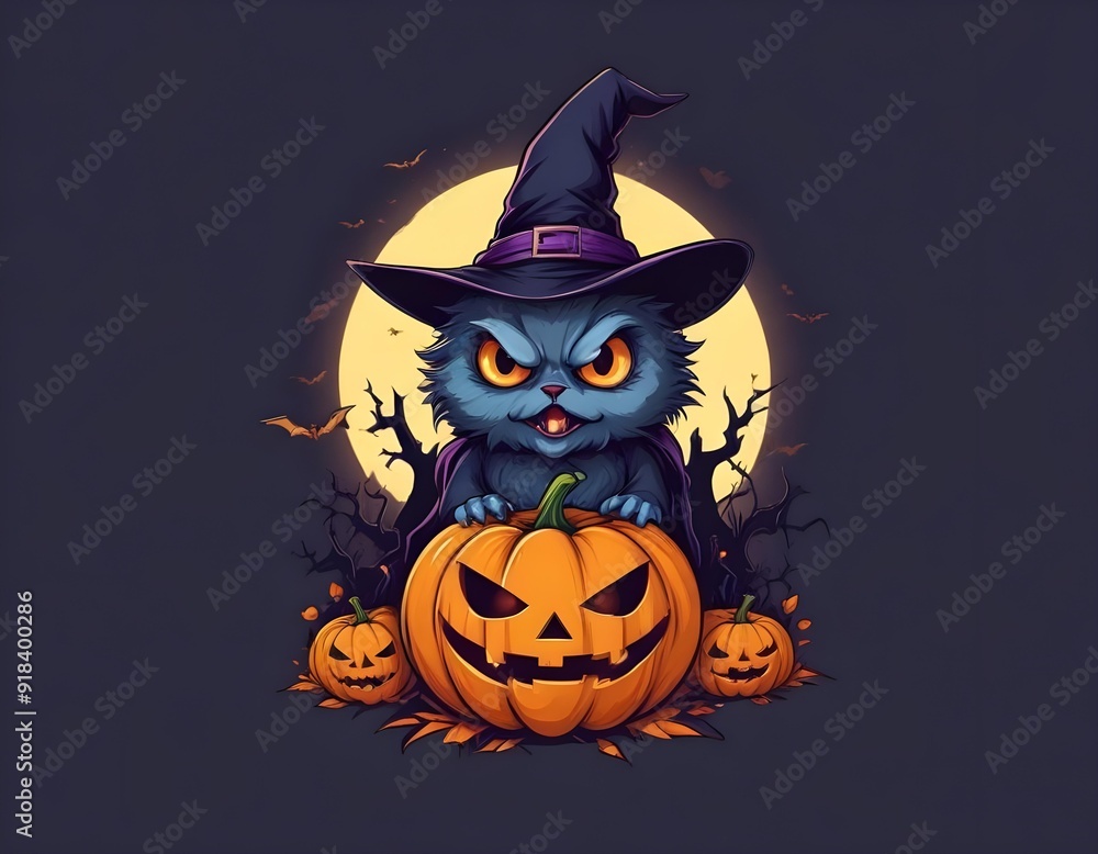 Halloween design vector for t-shirt design Halloween design vector for t-shirt design