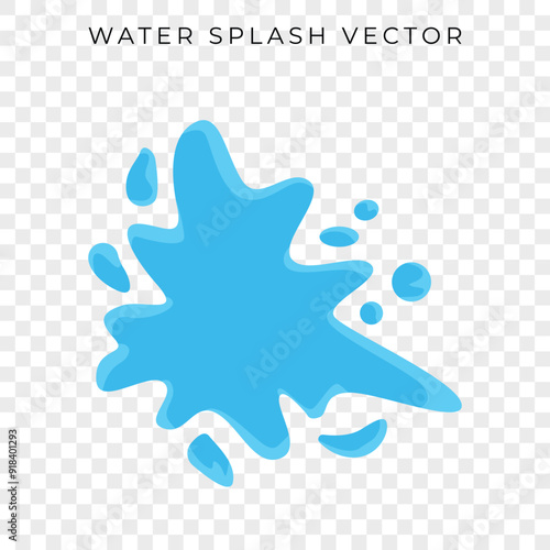 water splash vector illustration graphics splat png