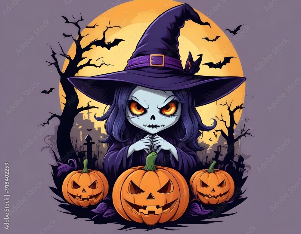 Halloween design vector for t-shirt design Halloween design vector for t-shirt design