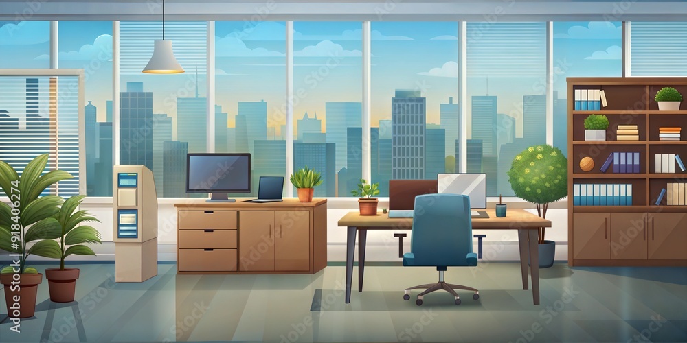 office background office background