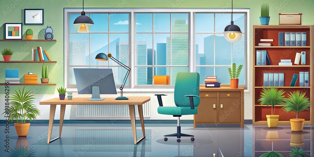 Fototapeta premium office background