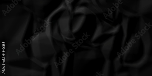 Background on a crumple paper wrinkled. crumpled pattern texture. dark black paper crumpled texture. Old vintage page dirty grunge vignette of old newspaper.	
