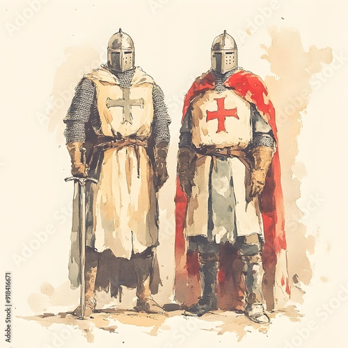 Two Knights of the Templar