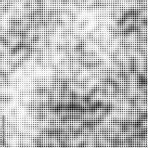 rectangular array of squares with perlin noise photo