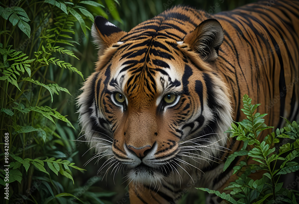 Fototapeta premium tiger in the zoo