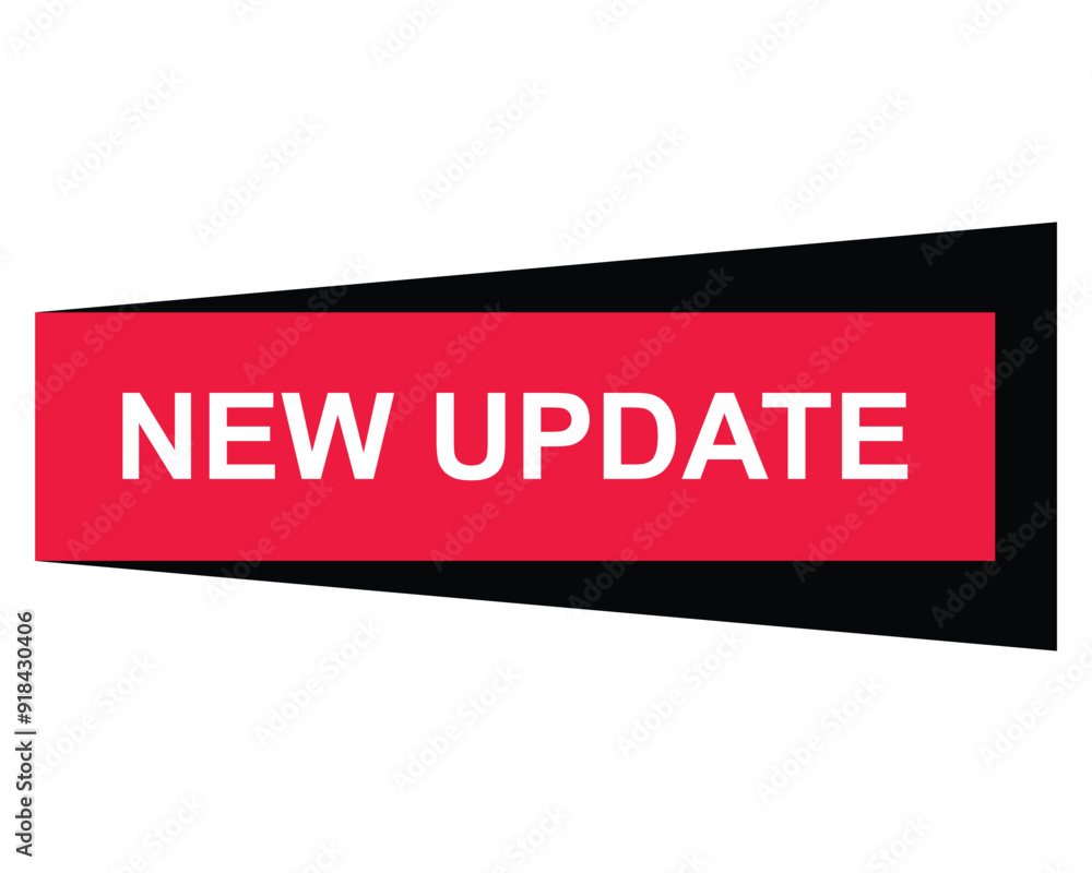 new update button on white background. new update button sign