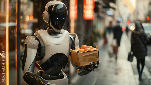 Automated Food Delivery Robot in Urban Setting