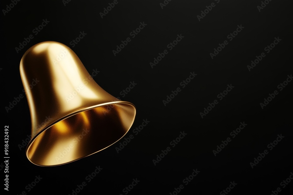 3D rendering minimalistic logo of a golden Christmas bell 80s style made of gold on black background y2k high detail hyper quality high texture detail 3D rendering minimalistic logo of a golden Christmas bell 80s style made of gold on black background y2k high detail hyper quality high texture detail
