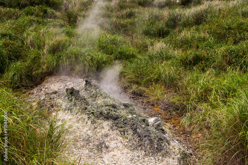 Huangxi hot spring recreation area in Yangmingshan national park of Taiwan photo