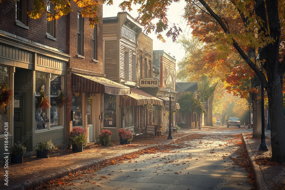 Fototapeta premium New albany indiana streets