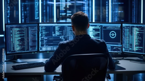 Wallpaper Mural Information Security Analyst Increased cyber security in all sectors Torontodigital.ca