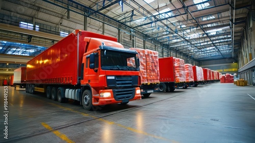 Inspection of packing and loading of goods on trucks