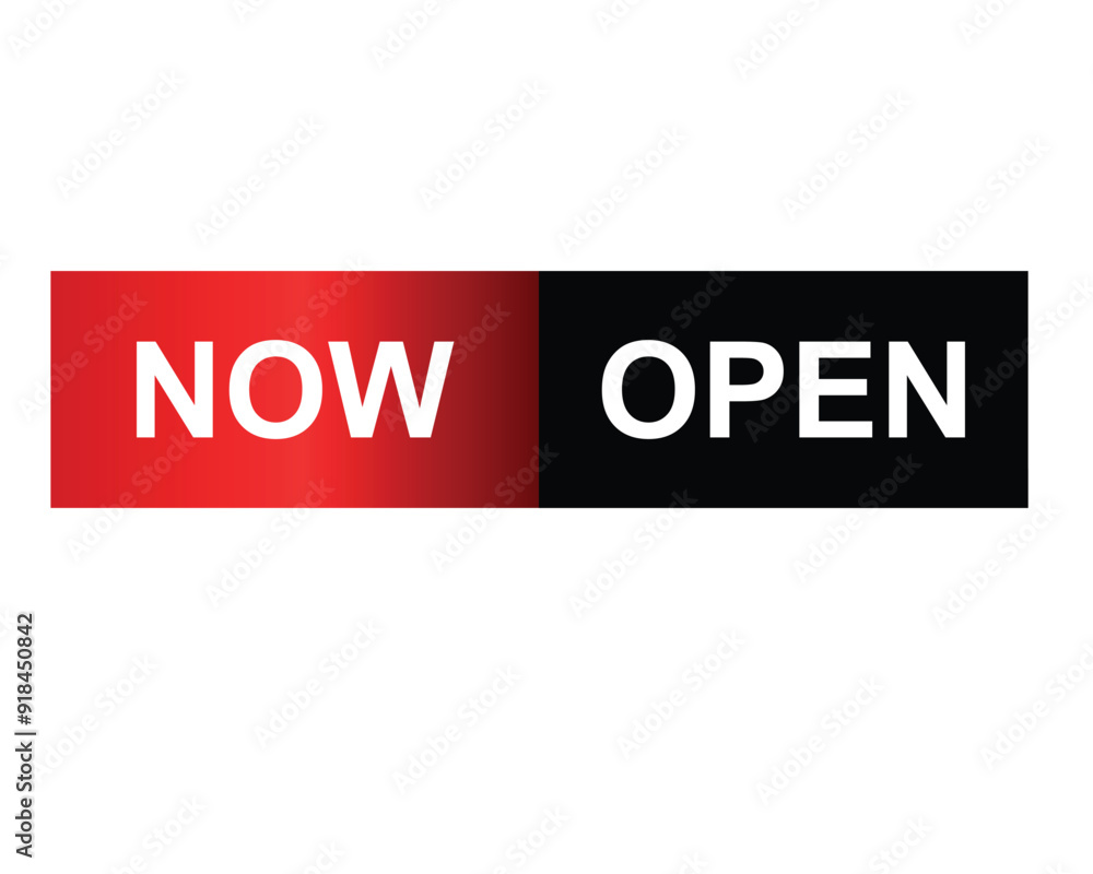 open now button on white background. open now button sign open now button on white background. open now button sign
