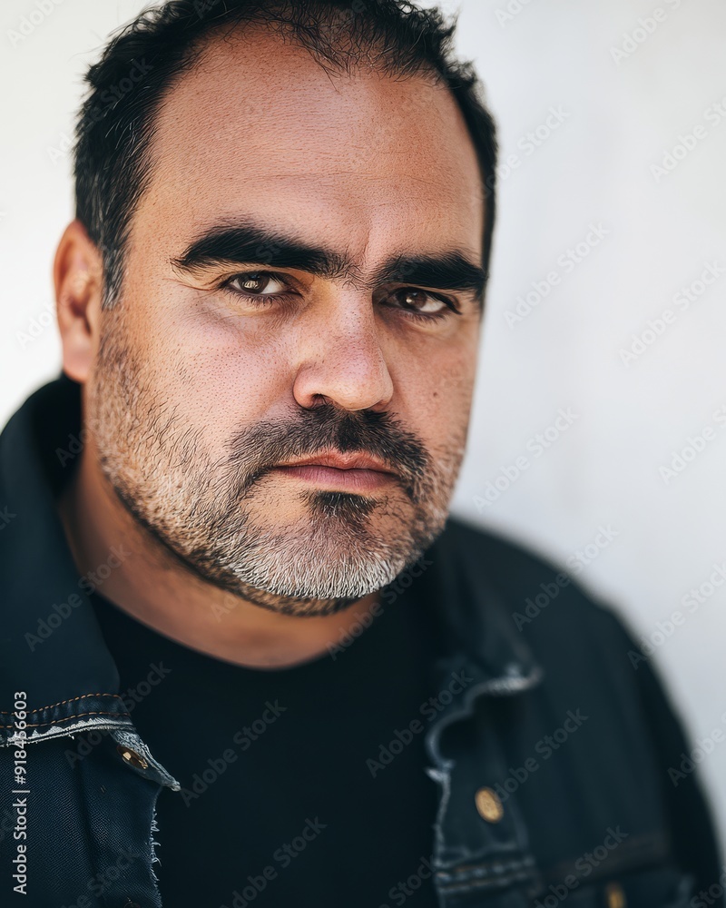Fototapeta premium Men from various ethnicities display distinct emotions and captivating expressions