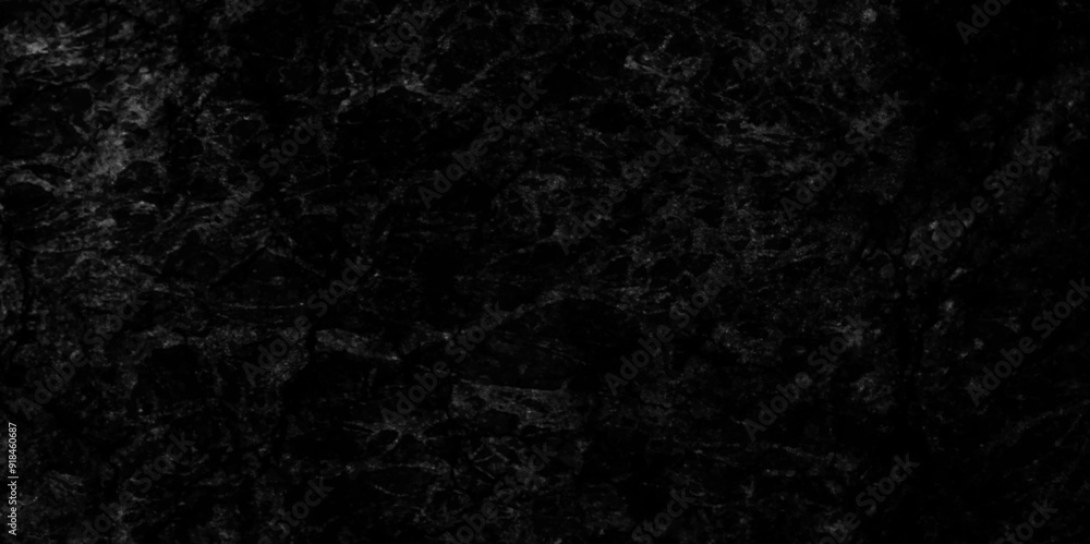 Fototapeta premium Black stone concrete grunge texture,Black wall texture rough background dark concrete floor or old grunge background,Black background with texture grunge, old vintage marbled stone wall,