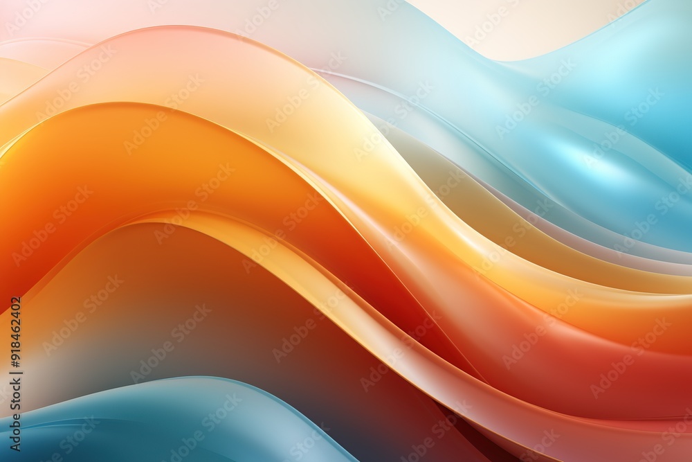 Abstract colorful flowing waves background. Abstract colorful flowing waves background.