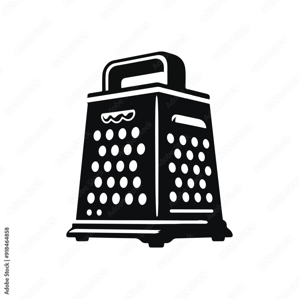 Grater silhouette vector. kitchen slicer cooking symbol. Grater silhouette vector. kitchen slicer cooking symbol.