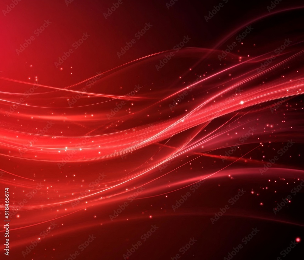 Fototapeta premium Abstract Red Canvas: A Bold and Vibrant Background Illustration for Creative and Inspirational Artworks