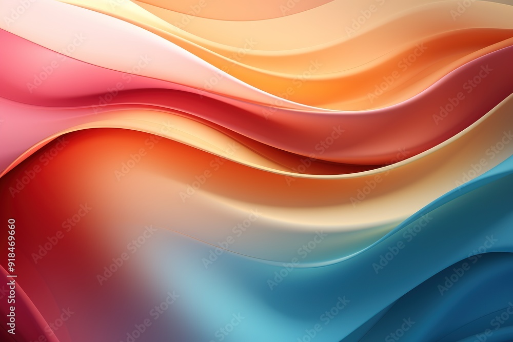 Abstract colorful gradient waves background. Abstract colorful gradient waves background.