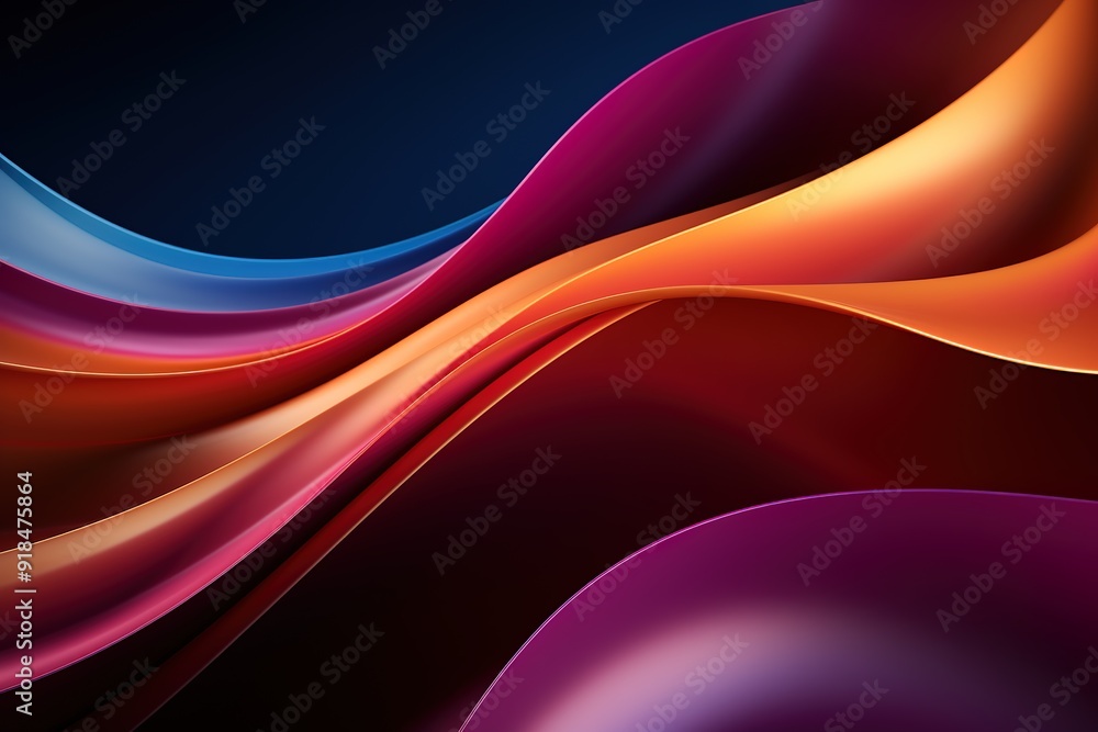 Abstract colorful wave background. Abstract colorful wave background.