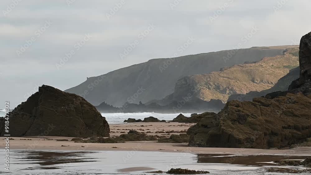 Dramatic coastline of North West Cornwall Dramatic coastline of North West Cornwall