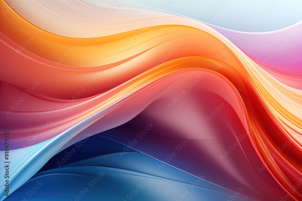 Abstract colorful wave background design. Abstract colorful wave background design.