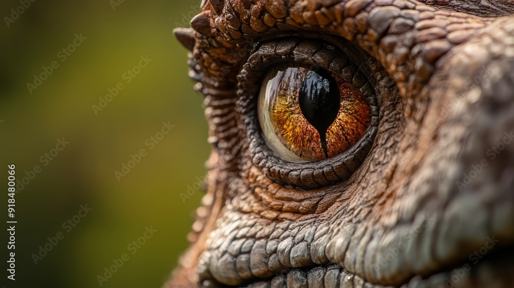A tight shot of an elephant's eye, surrounded by a hazy backdrop of trees and bushes A tight shot of an elephant's eye, surrounded by a hazy backdrop of trees and bushes