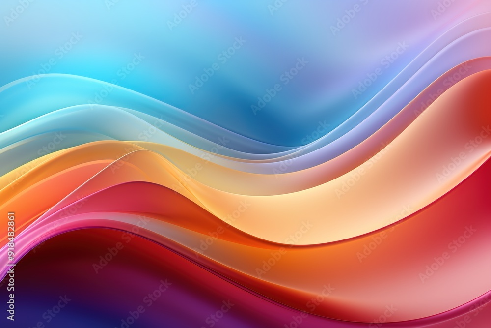 Abstract colorful wave background with gradient and smooth lines. Abstract colorful wave background with gradient and smooth lines.
