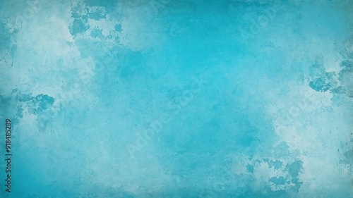 Rustic Blue Cement Background