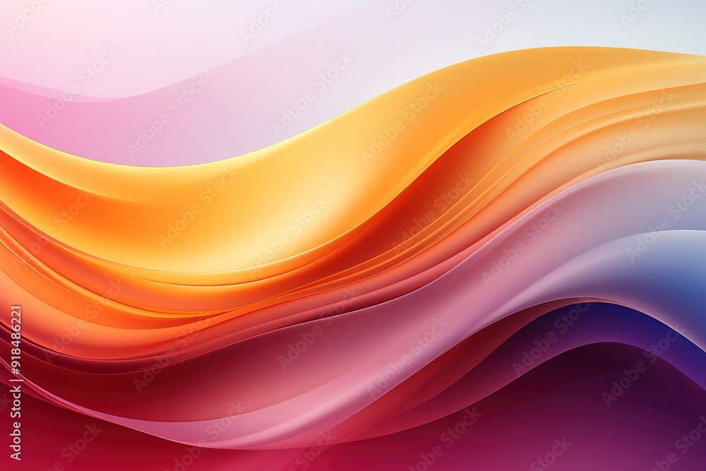 Abstract colorful wave background with smooth gradients. Abstract colorful wave background with smooth gradients.