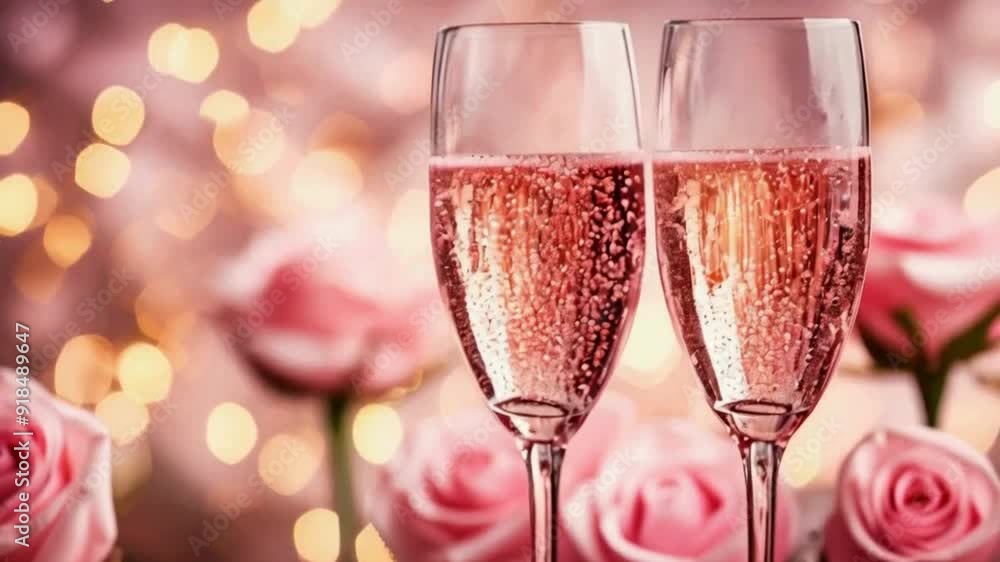 two glasses of champagne two glasses of champagne