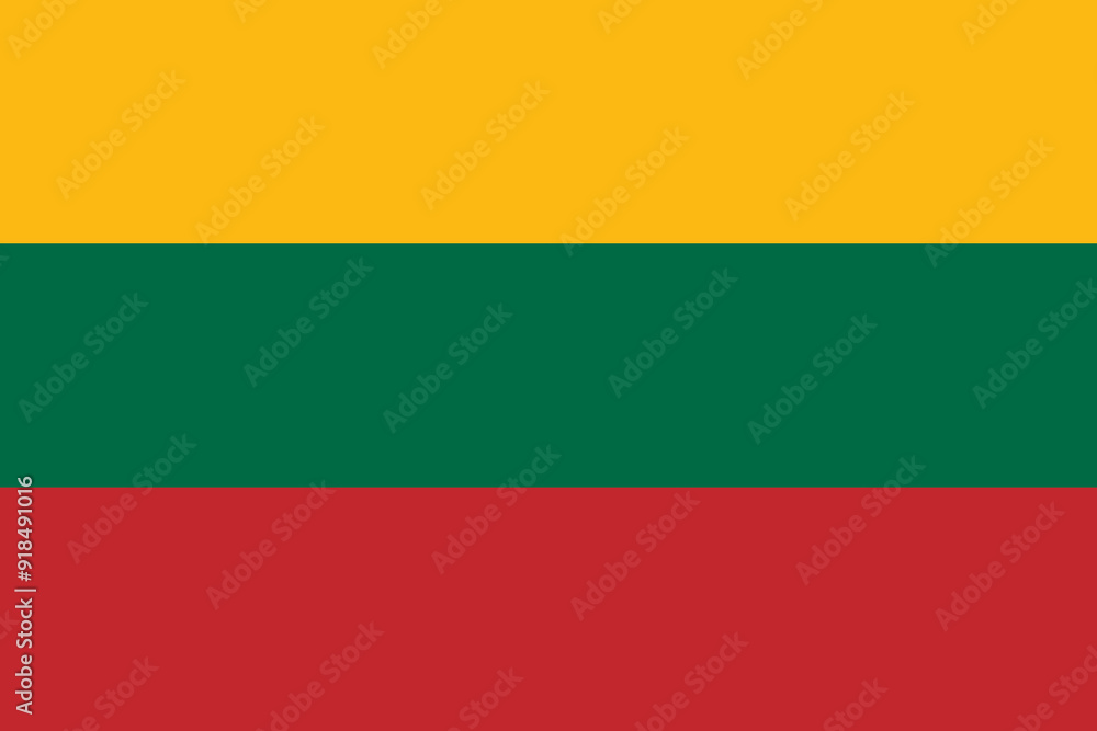 Flag of Lithuania Lithuanian Flag Rectangular | Aspect Ratio 2:3, High Resolution Flag of Lithuania Lithuanian Flag Rectangular | Aspect Ratio 2:3, High Resolution