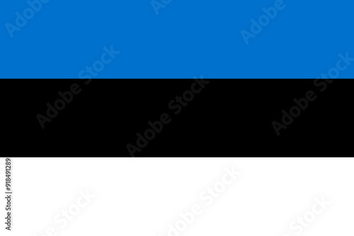 Flag of Estonia Estonian Flag Rectangular | Aspect Ratio 2:3, High Resolution
