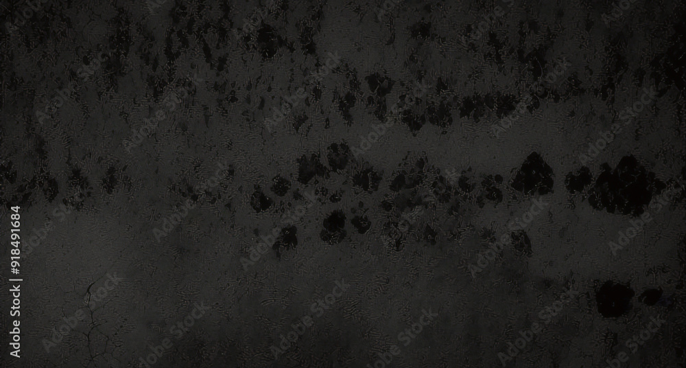 Fototapeta premium Fondo de hormigón con textura grunge negro oscuro. Panorama de fondo o textura de pizarra negra gris oscuro. Textura de hormigón negro vectorial. Fondo de pared de piedra. 